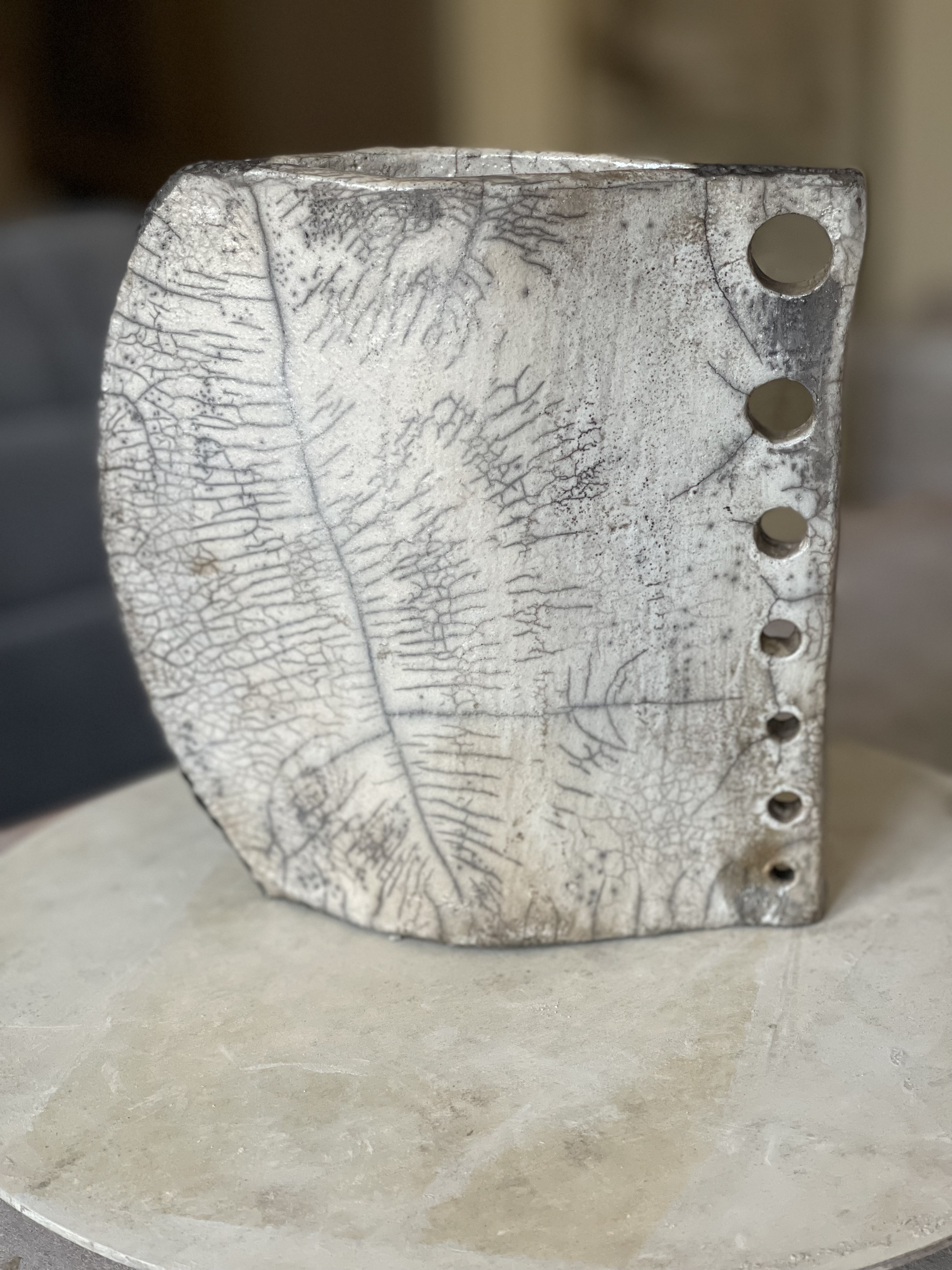 Sculpture en céramique Raku — visuel 2
