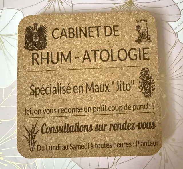 Dessous de verres liège — vue 1