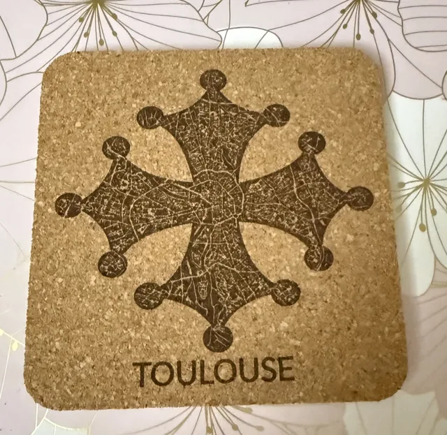 Dessous de verres liège — vue 1