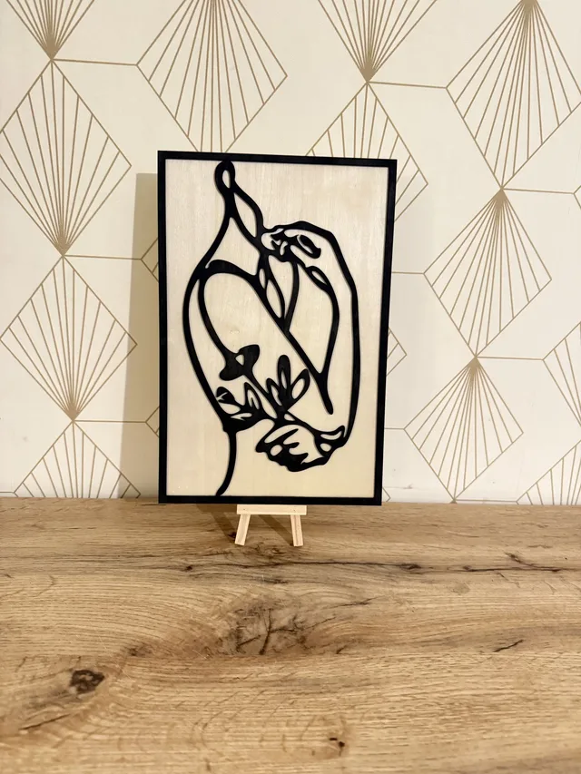 Tableau bois — vue 1