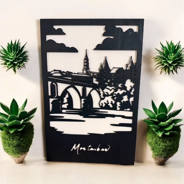 Tableau bois Montauban — vue 1