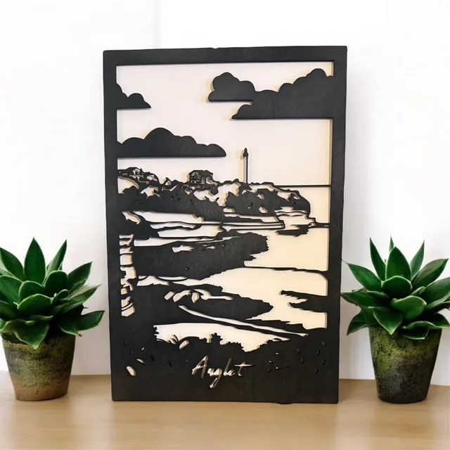 Tableau bois Anglet — vue 1