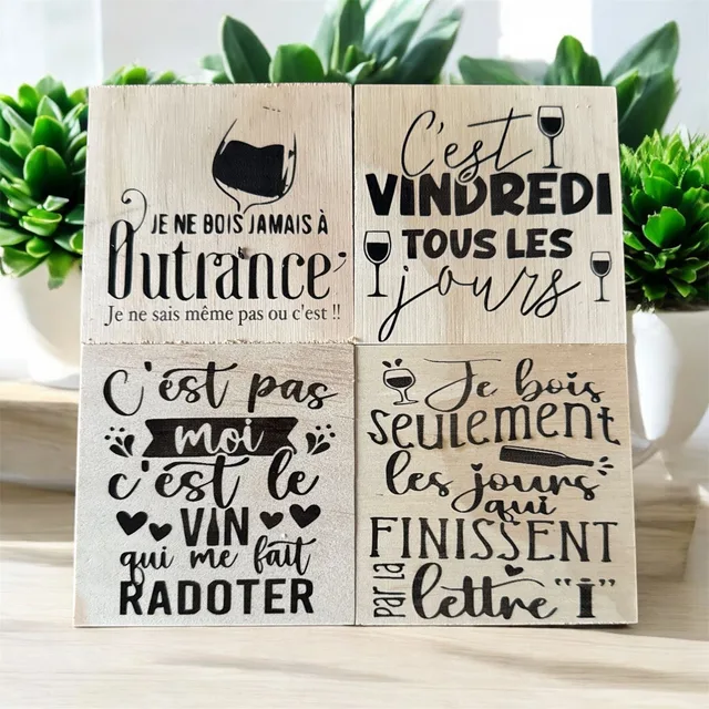 Dessous de verres thème Vin (lot4) — vue 1