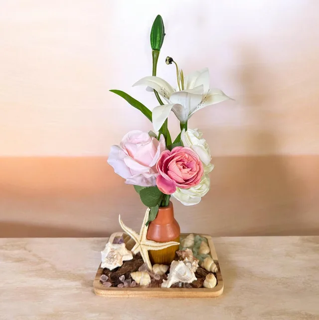 Deco platre et bois — vue 1