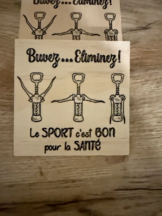 Dessous de verres — vue 1