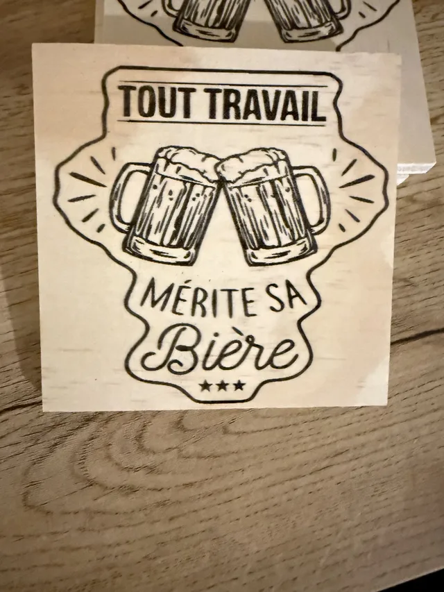 Dessous de verres — vue 1