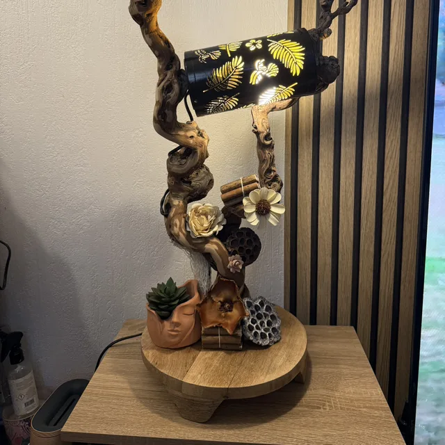 Lampe pied de vigne — vue 1