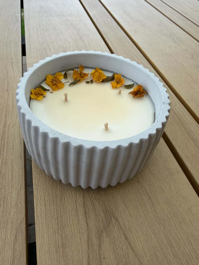 Bougie Stria « Fleur d'oranger » — vue 1