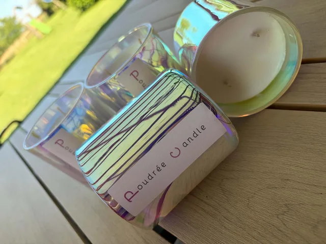 Bougie « Cimes ennegées » — vue 1