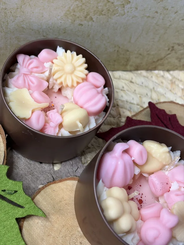 Bougie « cocooning » — vue 1